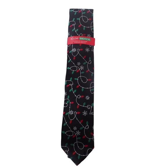 Holiday Traditions Christmas tie necktie NWT - Picture 1 of 5